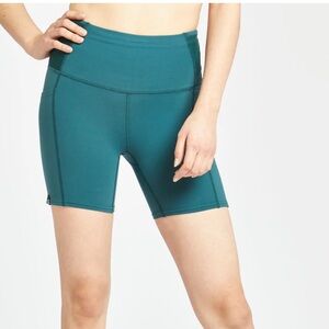 Oiselle Pocket Jogger Shorts - Size 4 - Color Juniper
